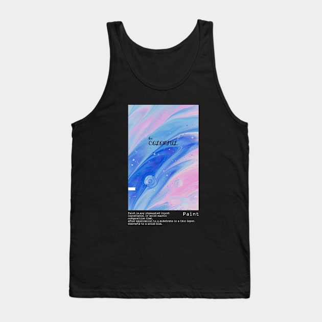 Paint Tank Top by lonewolf streetwear